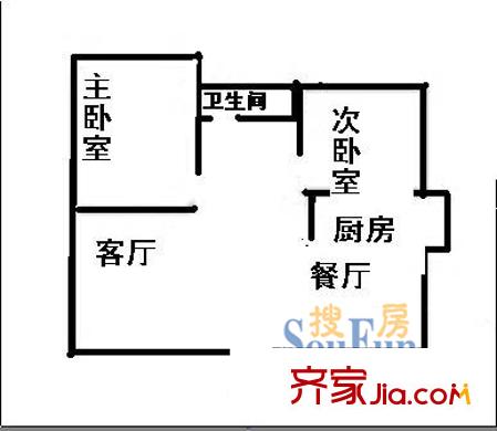 上海 周康一村 戶型圖