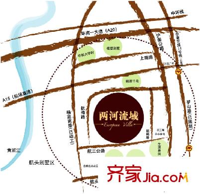 兩河流域交通圖