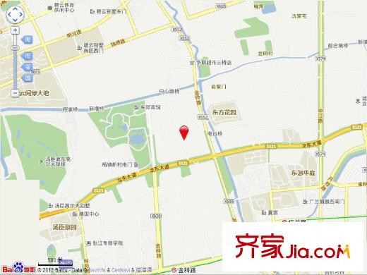 東郊壹號(hào)交通圖