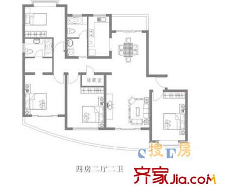 上海 新川苑 戶型圖