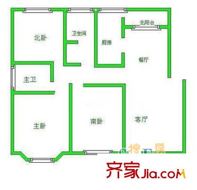 上海 新川苑 戶型圖