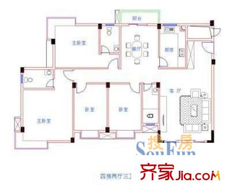 上海 新川苑 戶型圖