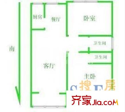 上海 疊翠苑 戶型圖