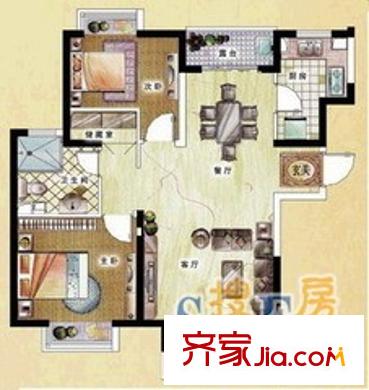 上海 疊翠苑 戶型圖