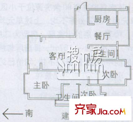 上海 水清木華公寓 戶型圖