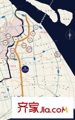 長泰東郊御園區(qū)位圖