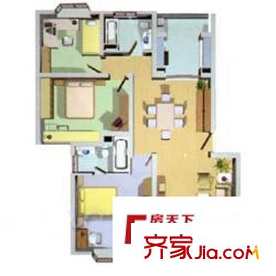 上海 万景园 户型图