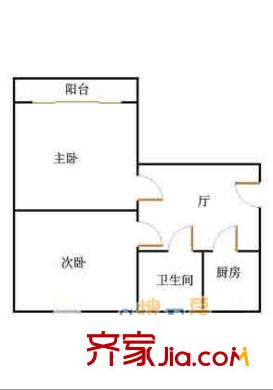 上海 上煉三村 戶型圖