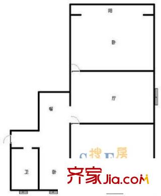 上海 永安新村 戶型圖