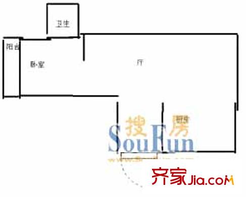 上海 和泰苑 户型图