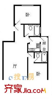 上海 白玉大楼 户型图