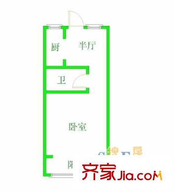 上海 白玉大楼 户型图