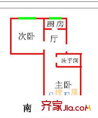 上海 東溝四村 戶型圖