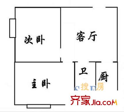 上海 東溝四村 戶型圖