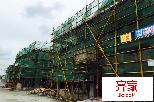 東郊羅蘭別墅施工現(xiàn)場（2015-7）