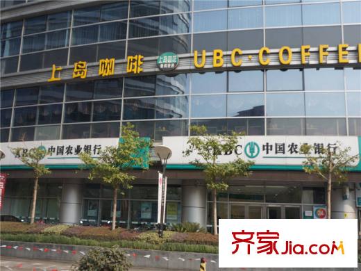 中海紫御豪庭配套图周边-农业银行(绿洲中环)
