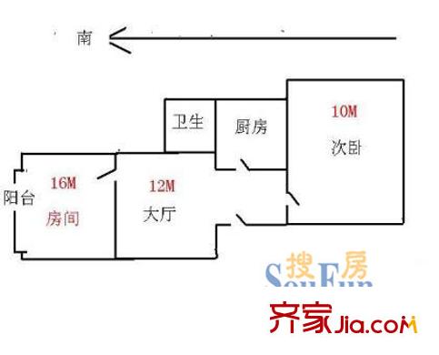 上海 杏花新苑 戶型圖