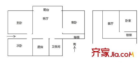 南江苑 0室 戶型圖