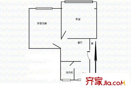 梅園四街坊 0室 戶型圖