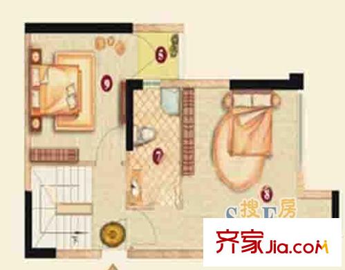 上海 风华水岸 户型图