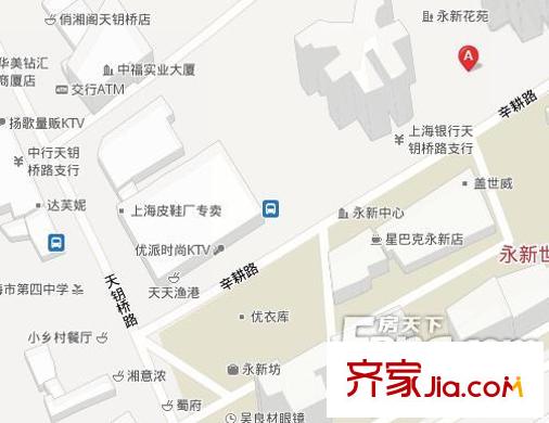 永新花苑交通圖