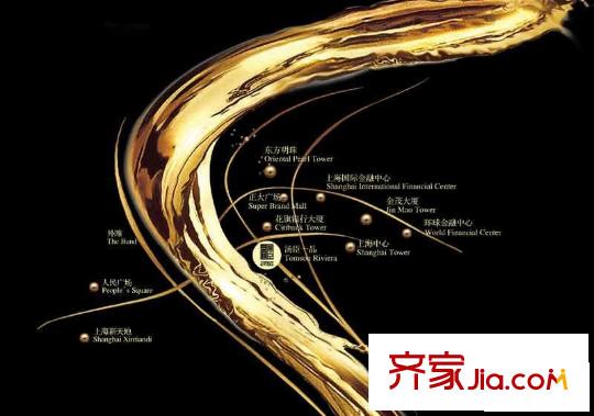 湯臣一品交通圖