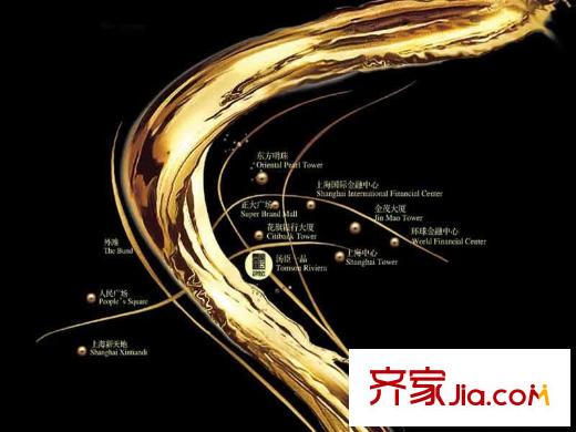 湯臣一品交通圖