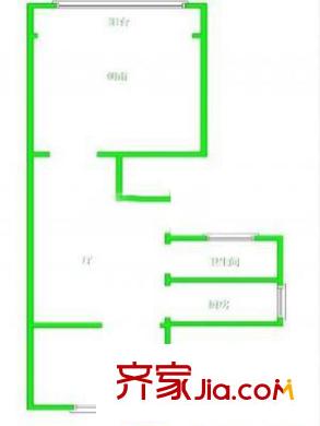 上海 梅北小区 户型图