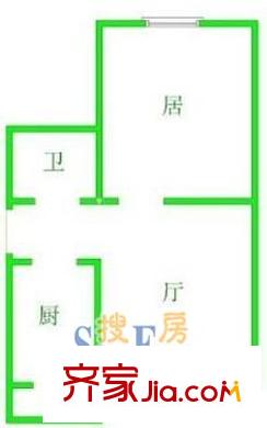 陽二小區(qū)戶型圖上海 陽光二村 戶型圖 1室1廳1衛(wèi)1廚