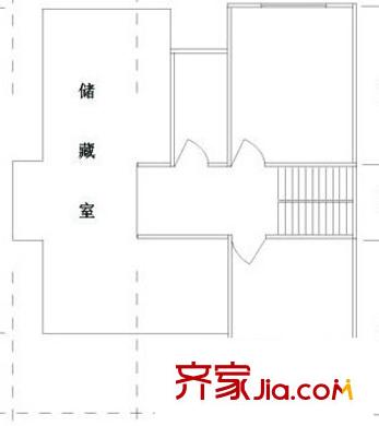 恒杰丁香花园 3室 户型图