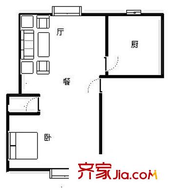 上海 恒杰丁香花园 户型图