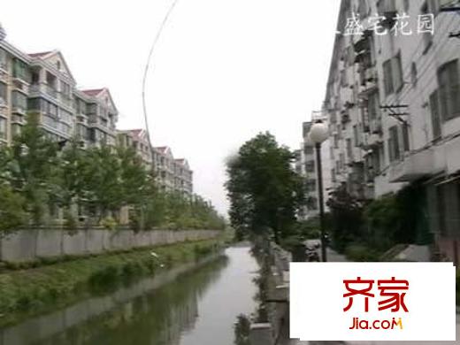 天极盛宅花园外景图