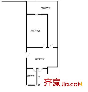 艾東小區(qū)戶(hù)型圖戶(hù)型圖 1室1廳1衛(wèi)