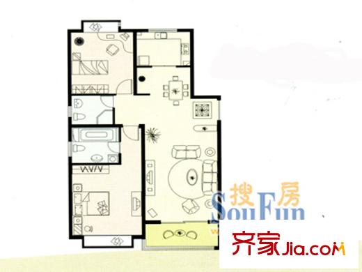 上海 德福苑 户型图