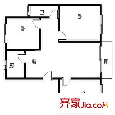 上海 偉業(yè)金錦苑三村 戶(hù)型圖