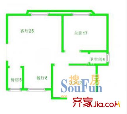 上海 南郊花園 戶型圖