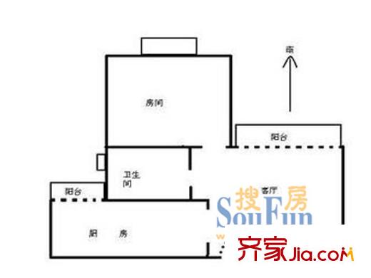上海 南郊花園 戶型圖