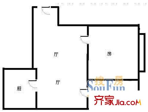 上海 嘉福坊 户型图