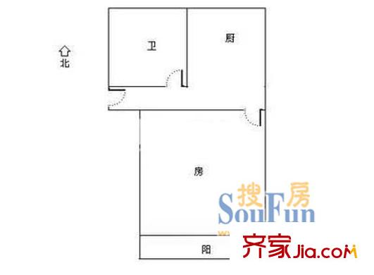 月浦十村1室1厅1卫1厨