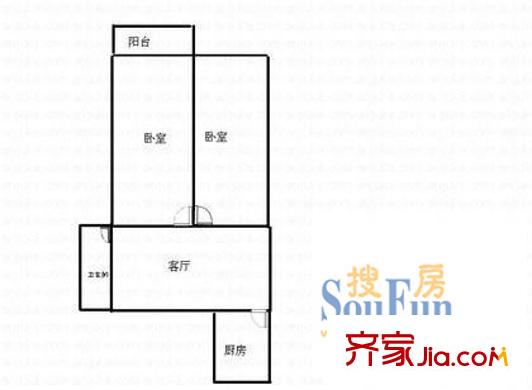 月浦十村2室1厅1卫1厨