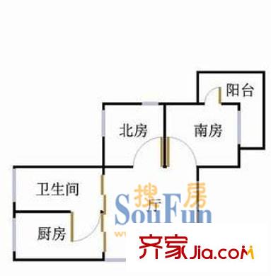 浦東大道2511弄小區(qū)戶型圖上海 浦東大道2511弄 戶型圖 2室1廳1衛(wèi)1廚