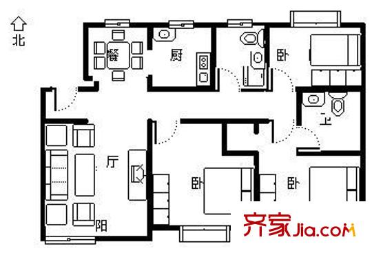 上海 匯佳苑 戶型圖