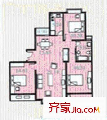 上海 上海大花园三期 户型图
