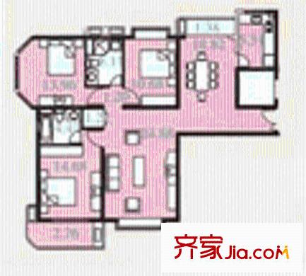 上海 上海大花园三期 户型图
