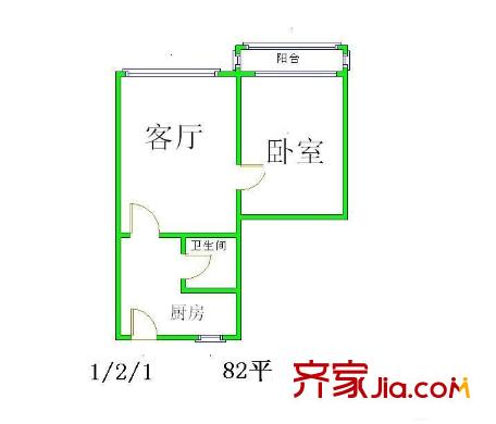 广杭苑 0室 户型图