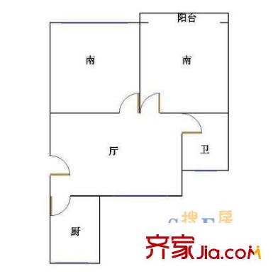 上海 长海三村 户型图