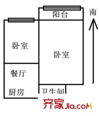 上海 大橋花苑 戶型圖