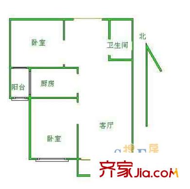 上海 蔚蓝水岸名苑 户型图