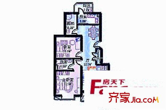 上海 盛逸公寓 戶型圖