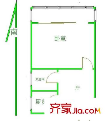 齊八小區(qū) 0室 戶型圖